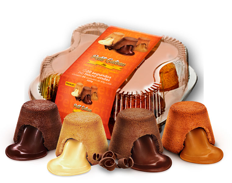 Petit Gateau Mix Sabores 320g Raffinée